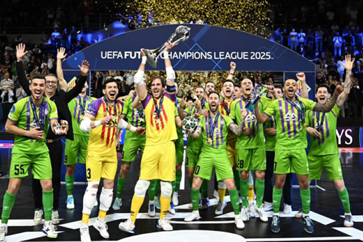 Palma Futsal tricampeon de Europa