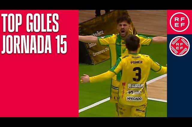 TOP GOLES Jornada 15 Primera División fútbol sala 2025/26
