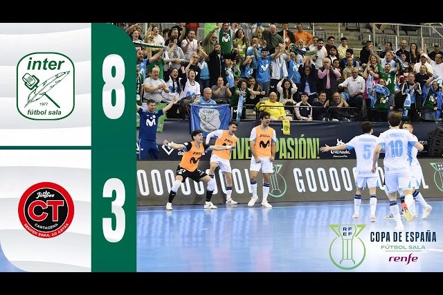 Resumen 1/4 de final Copa de España | Inter Movistar 8-3 Jimbee Cartagena