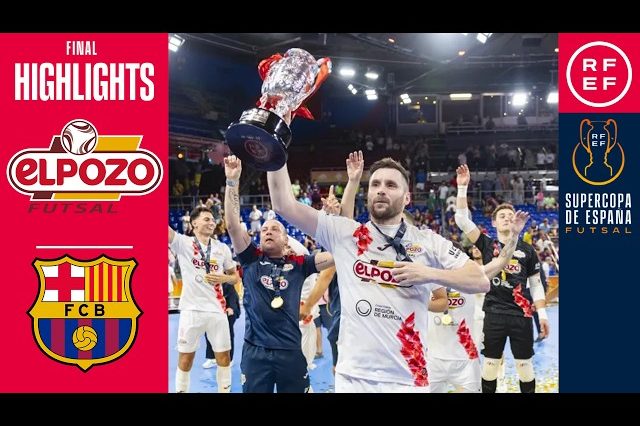 𝐑𝐄𝐒𝐔𝐌𝐄𝐍 | #SupercopaFS ElPozo Murcia Costa Cálida 5-4 Barça | Final